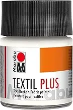 Marabu Textil Plus Fabric Paint 50ml - 070 White