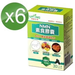 【湧鵬生技】NMN素食膠囊6入組(NMN:藻精蛋白:每盒30顆:共180顆)