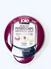 Joie 44000 Healthy Microwave Potato Chip Maker/Slicer/Cooker Red Lid