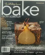 Bake From Scratch Holiday 2016 89 Recipes Challah Bread Cookies FREE SHIPPING sb