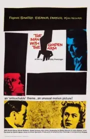 The Man With The Golden Arm poster counter Frank Sinatra Kim N- 1955 Old Photo