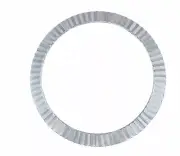 Mens Stainless Steel Fluted Bezel For Rolex 116300, 116334 41MM Datejust 2