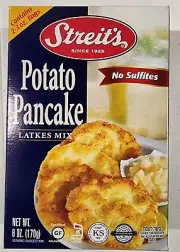 Streit's Potato Pancake, 6-Ounce Units (Pack of 12) BB:02/01/26