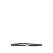 [Savette] Savette Symmetry Leather Belt ONE SIZE BLUE