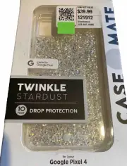 New Google Pixel 4 Twinkle Phone Case - Stardust Glitter. Fast Shipping