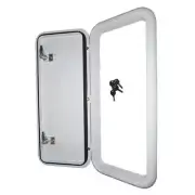 Coast Access Door 6 - White 288 x 653 RV Hatch