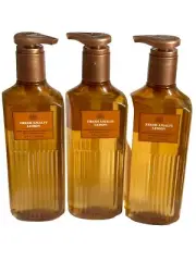 3 BATH & BODY WORKS GENTLE CLEAN GEL HAND SOAP Fresh Amalfi Lemon New