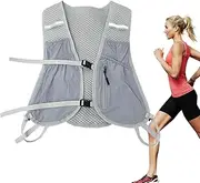 Running Hydration Vest - Jogging Water Bladder Daypack - Breathable Hydration Vest for Running Mountaineering Biking Fitness Outdoor Activities Sports Travel Camping Hunting