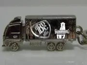 Bundaberg Rum Custom Keyring bundy truck solid metal