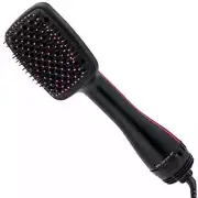 One-Step Hair Dryer and Styler, Ionic Technology, Black and Pink