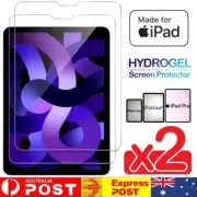 2Pcs Hydrogel Screen Protector For Apple iPad 11 10 9 8 7 Air 7 6 5 Mini Pro Au