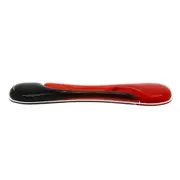 Kensington Red/Black Duo Gel Pillow Standard Keyboard Wrist Rest Ergonomic/Soft