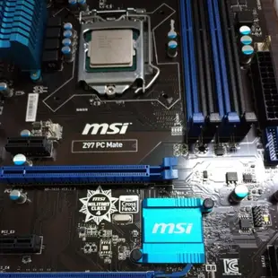 MSI Z97 PC Mate 主機板 可搭配CPU