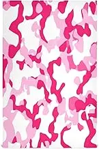 GAIREG Camouflage Pink White Drying Towel for Dishes, 28x18 Decorative Tea Towels Polyester, Set of 6