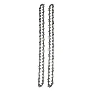 2Pcs 16 Inch 57 Drive Links Chainsaw Saw Chain Blade Wood Cutting Chainsaw Parts Chainsaw Saw Mill silver