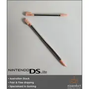2x Nintendo DS Lite Stylus Pink Retractable Metal (USG-004) - Aust seller