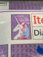 Unicorn "May All Your Dreams Come True" DIY 5D Diamond Art Kit round diamond
