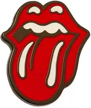 [Pyramid International] The Rolling Stones Enamel Pin Badge Classic Tongue Logo Official One Size