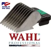 WAHL STAINLESS STEEL Blade Attachment GUIDE COMB*Fit KM,A5,A6 ANDIS AGC Clipper