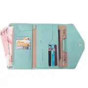Travel Wallet Passport Holder Woman Wallet,Mint
