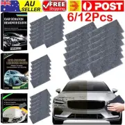 6/12Pcs Nano Sparkle Cloth Car Scratch Remover Repair Cloth Nano Magic Cloth
