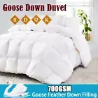 700GSM Goose Down Feather Quilt Duvets Single/Double/Queen/King Winter Summer AU