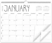 Wall Calendar 2025, 2025 Calendar Wall from Jan. 2025 to Dec. 2025, 14" X 11" Pa