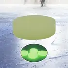 Ice Hockey Puck Glow in Dark Party Puck Light up Green Self Illuminating Kids