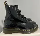 Dr Martens 11821 Patent Lamper 8 Eyelet Combat Boots Womens Size 6 New in Box