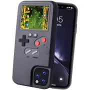 Phone Cases Covers Mobile For Iphone Retro 3D Game Design Style With 36 Mini Games Colour Screen Video Protective 11Pro / Iphone11promax Black Cases C