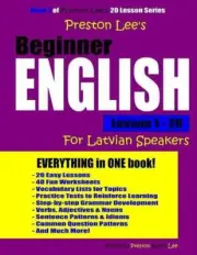 Preston Lee's Beginner English Lesson 1 - 20 For Latvian Speakers by Matthew Pre