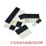 Single Row Female Long Pins 11mm Breakaway Pcb Board Pin Header Socket Connector