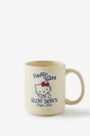 [Typo] Typo - Hello Kitty Daily Mug - Lcn san hello kitty slow down SOLID LCN SAN HELLO KITTY SLOW DOWN