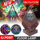 Led Floor Lamp Diamond Lights,3D Projection lamp,Bohemian Decor Lamp Colorful