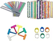 Dyslexia Tools for Kids Dyslexia Reading Strips for Dyslexic Students, Guided Reading Strips Trackers for Kids, Teacher Education Classroom Supplies (Colour Sets)