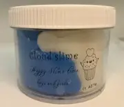 Cloud Slime With Blue Cake,Peachy Babies Charms, Scented DIY Kids Slime