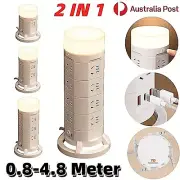 Power Board Socket Strip LED Night Light Adaptor Outlets USB Surge Protector AU
