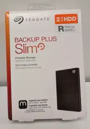 Seagate Backup Plus Slim 2TB Black HDD USB 3.0 Hard Drive [USA]