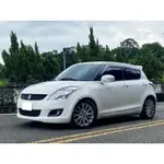 2012 鈴木 SUZUKI SWIFT 1.4 白 頂級 五門掀背小車FIT.COLT.MARCH可以參考