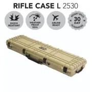 Hard Gun Case Rifle Shotgun Travel Protective Airline Approved Waterproof Desert