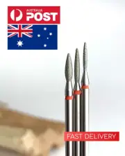 Diamond drill bits for E-file Russian manicure/pedicure Flame Nail drill burs
