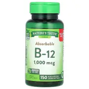 Nature's Truth, Absorbable B-12, 1,000 mcg, 150 Quick Release Liquid Softgels