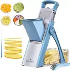 ONCE for ALL Upgrade Safe Mandoline Slicer Plus, Biger Size, Adjustable Vegetabl