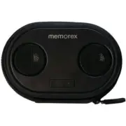 Memorex ML310BK Portable Speaker + Case For iPhone, iPod and Android Devices