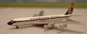 B-707 Seaboard Boeing 707 Airplane Wood Model Free Shipping