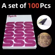 100x Tattoo Transfer Paper Stencil Carbon Thermal Tracing Supplies Hectograph