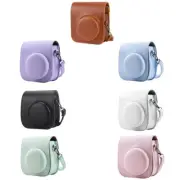 Drop Protection Dustproof Skin PU Camera Storage Bag for Fujifilm Instax Mini 12