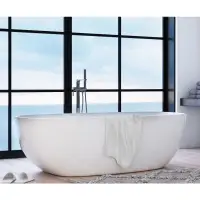 在飛比找蝦皮商城優惠-【JOEL喬而司】壓克力浴缸 浴缸 獨立浴缸 超薄邊浴缸14