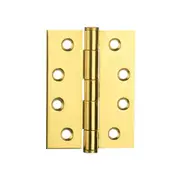 McCallum Door Butt Hinge Fixed Pin 100x75x2.5mm PVD S220PVD