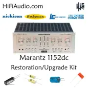 Marantz 1152DC amplifier rebuild restoration service kit repair filter capacitor